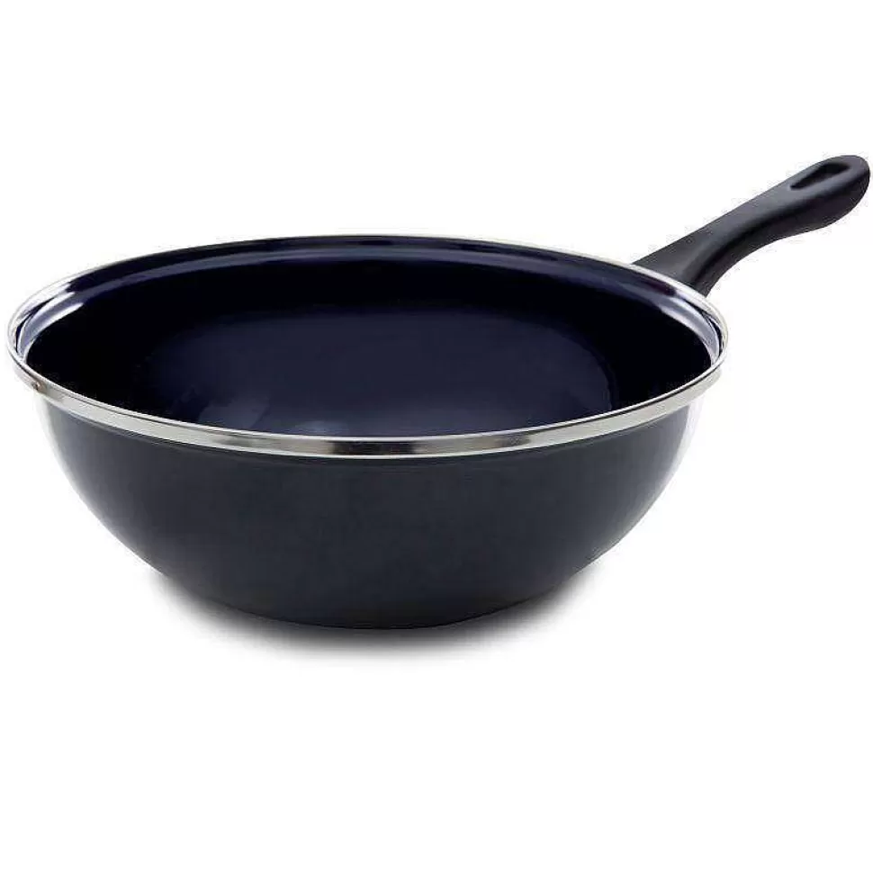 Best Wokpan Fortalit - O 28 Cm / 3.6 Liter - Geemailleerde Anti-Aanbaklaag Pannen