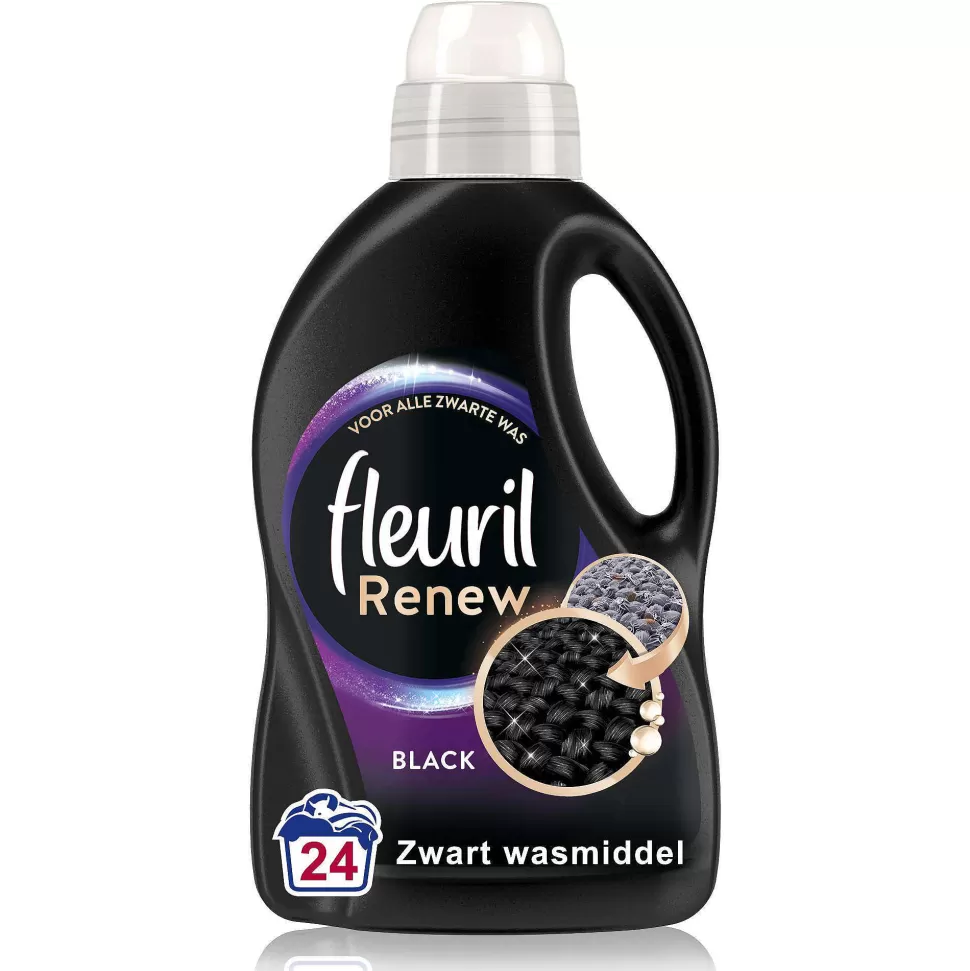 New Renew Liquid Black Vloeibaar Wasmiddel - 4 X 24 Wasbeurten - Voordeelverpakking - 24 Wasbeurten Huishoudmiddelen