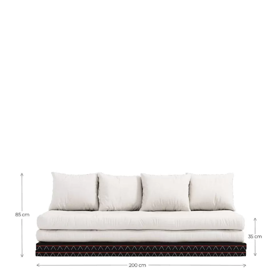 New Slaapbank Chico (Incl. 2 Tatami Matras 80X200 Cm) Slaapbanken