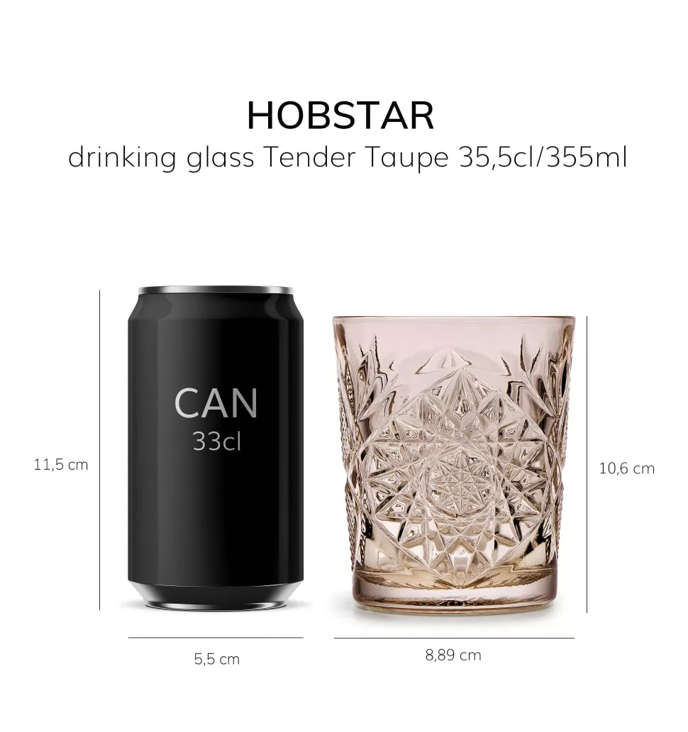 Cheap Waterglas Hobstar (355 Ml) (O8,7 Cm) (Set Van 6) Glazen