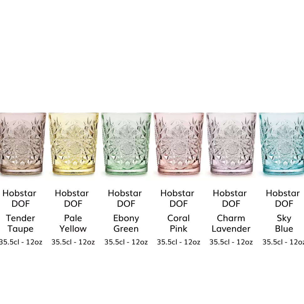 Cheap Waterglas Hobstar (355 Ml) (O8,7 Cm) (Set Van 6) Glazen