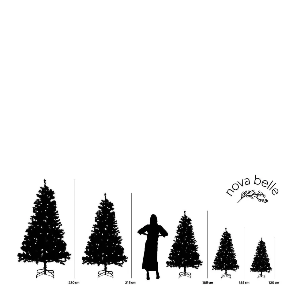 Cheap Verlichte Kerstboom Scotch Pine (H120 X O73 Cm) Kerstbomen