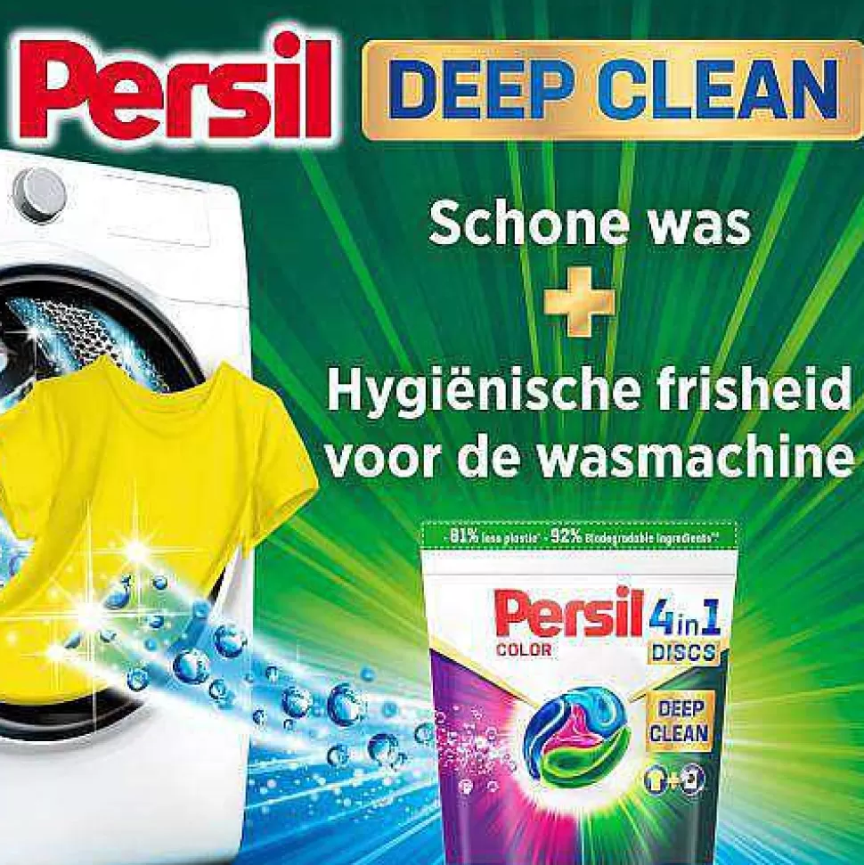 Shop Discs Color Doy - Wascapsules - Voordeelverpakking - 5 X 24 Wasbeurten - 120 Wasbeurten Huishoudmiddelen