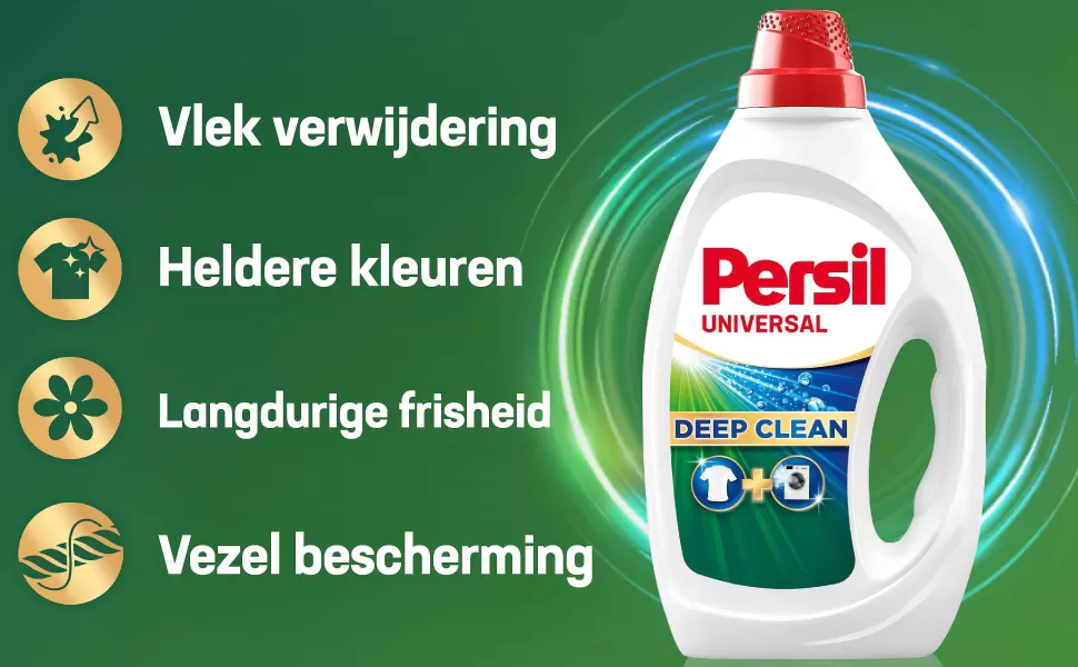 Hot Gel Universal - Vloeibaar Wasmiddel - Universal - Voordeelverpakking - 6 X 19 Wasbeurten - 114 Wasbeurten Huishoudmiddelen