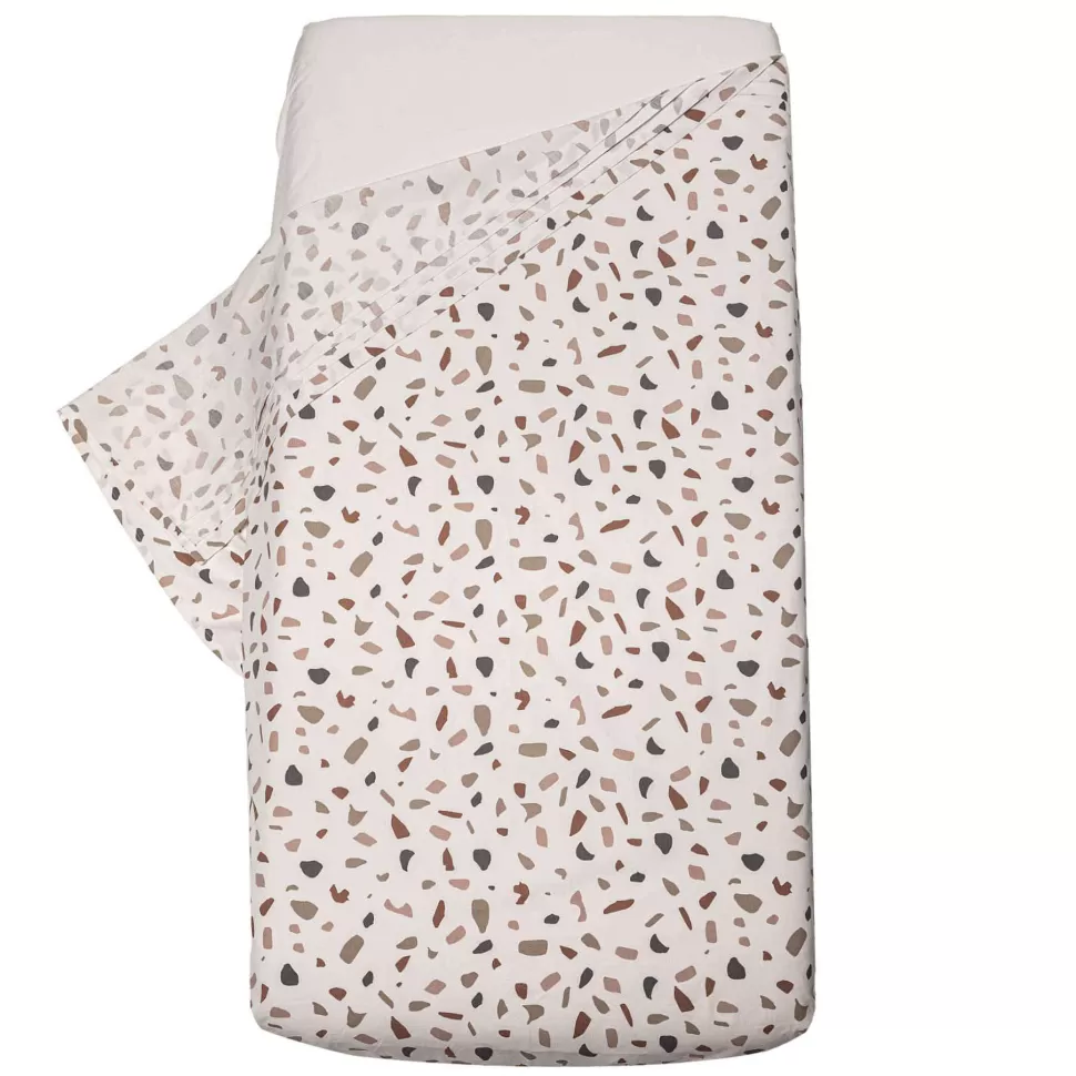 Outlet Tuck-Inn Baby Wieglaken Colour Your World 40X80 Cm Beige Kinderbeddengoed
